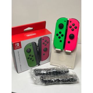 ニンテンドースイッチ(Nintendo Switch)の【美品】人気カラー Switch ジョイコン　完品セット(その他)