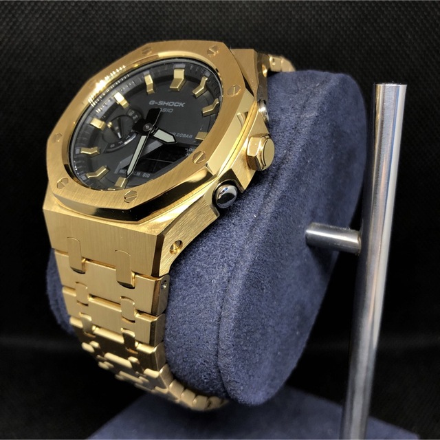 G-SHOCK - GA-2100本体付き ステンレスベルトセット カシオーク カスタム Gショックの通販 by GA2100カスタム's