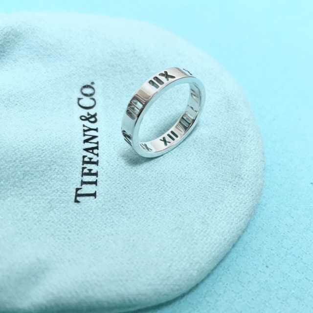 オプティミスティック ティファニー TIFFANY ダイアゴナルリング 12号