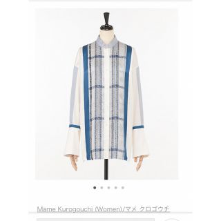 マメ(mame)のmame kurogouchi 19aw チャイナシャツ(シャツ/ブラウス(長袖/七分))