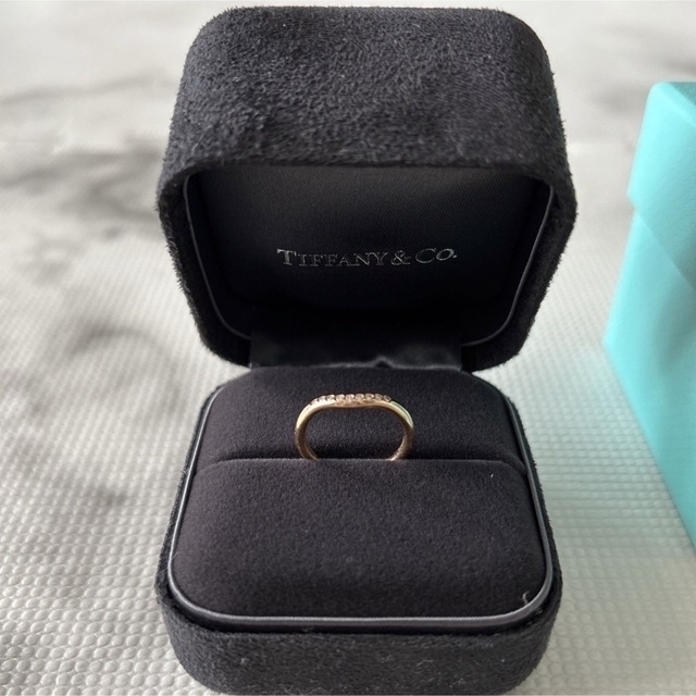 リアル Tiffany & Co. - ティファニー　リング　18K リング(指輪)