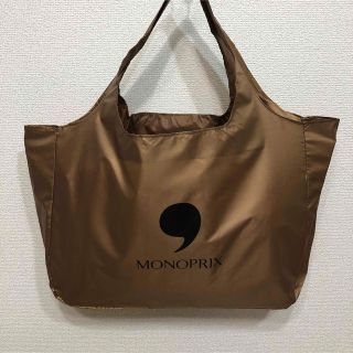 MONOPRIX モノプリ　エコバッグ ゴールド　GOLD モノプリロゴ(エコバッグ)