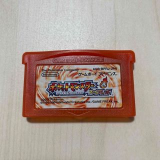 ニンテンドウ(任天堂)のポケットモンスターファイアレッド(携帯用ゲームソフト)