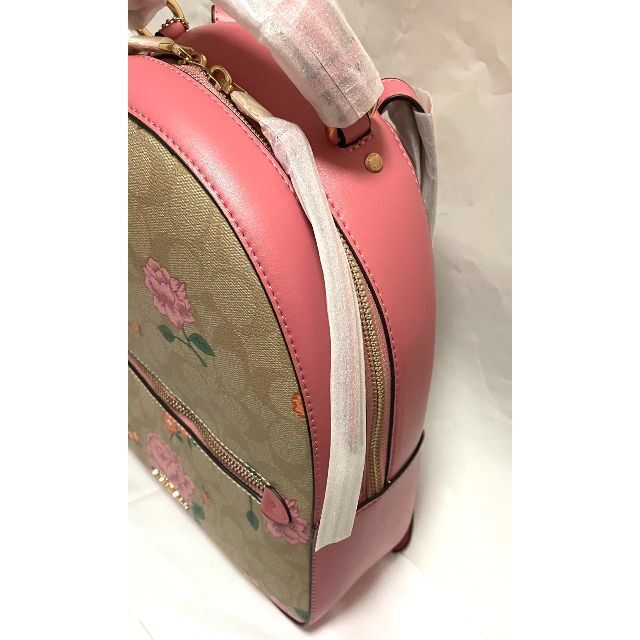 COACH - 購入者特典有り コーチ リュック 花柄 ピンクの通販 by H