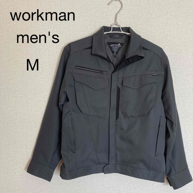 WORKMAN(ワークマン)の【匿名配送】workman ワークマン　長袖ジャンパー　Mサイズ　チャコール メンズのジャケット/アウター(ブルゾン)の商品写真