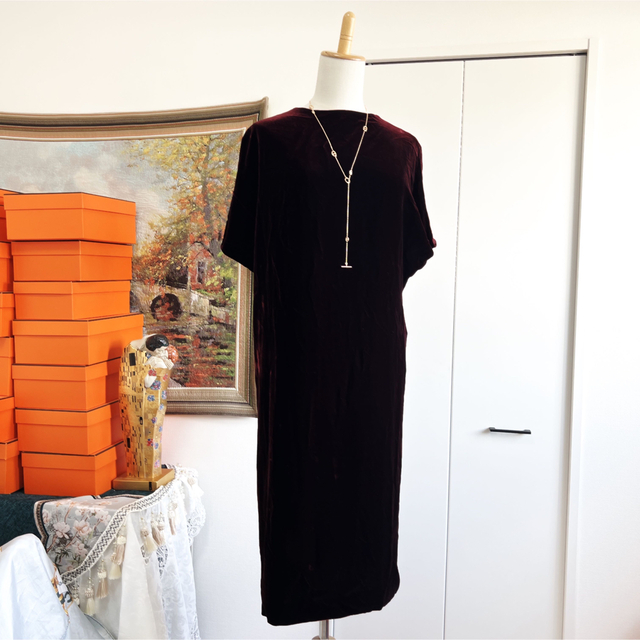 HERMES エルメス ワンピース-