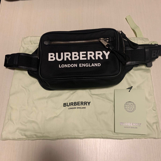 BURBERRY - 美品 バーバリー ホースフェリープリント ベルトバッグの 