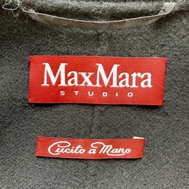 メーカー直売】 【シルクカシミヤ混】MaxMara ガウンコート ダブル