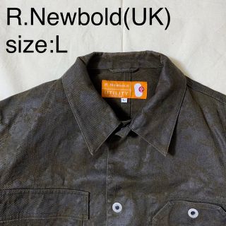 アールニューボールド(R.NEWBOLD)のR.Newbold(UK)ビンテージコットン総柄カバーオール(カバーオール)