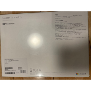 Microsoft   Surface Go 3 本体 タイプカバー 2点セットの通販 by から