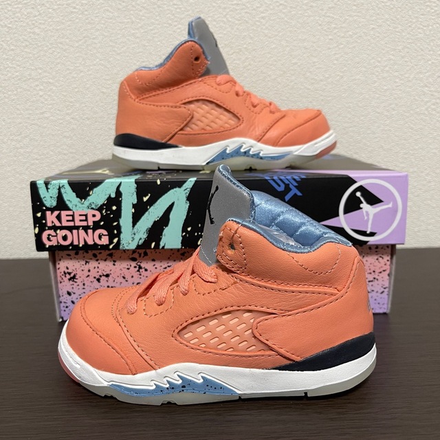 DJ KHALED NIKE TD AIR JORDAN 5 CRIMSON