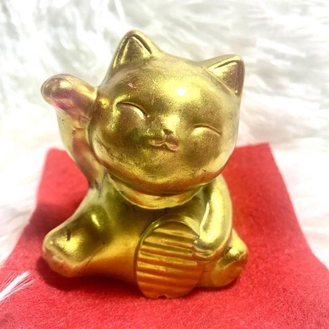 オルゴナイト まねきねこ 金運up