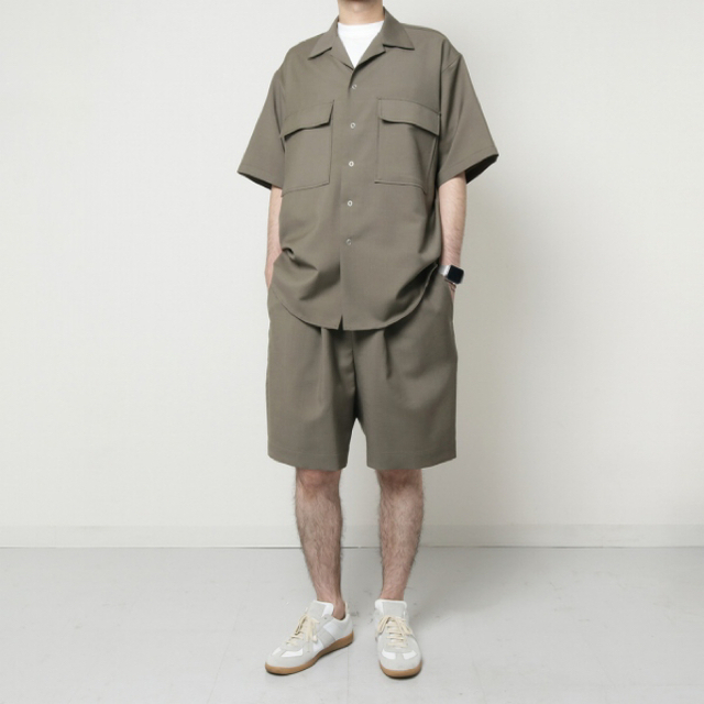 marka(マーカ)のmarka 19ss FLAP POCKET SHIRTS メンズのトップス(シャツ)の商品写真