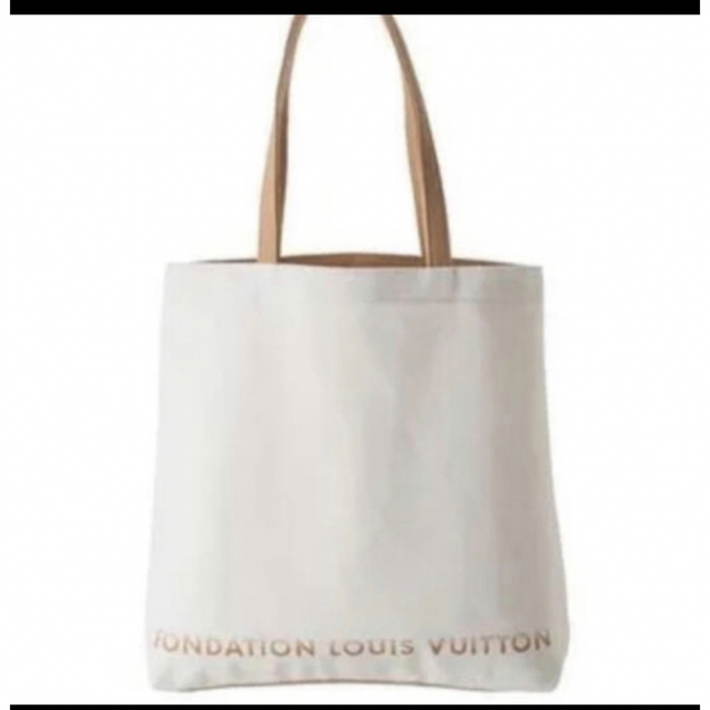 LOUIS VUITTON(ルイヴィトン)のFondation Louis Vuittonキャンバストートバッグ レディースのバッグ(トートバッグ)の商品写真