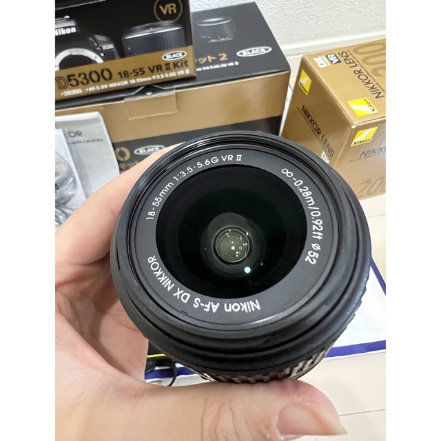 Nikon - Nikon d5300 ダブルズームキット 2 BLACKの通販 by おこそ's ...