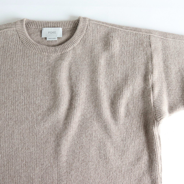 YOKE(ヨーク)の7G ALPACA WOOL CARDIGAN RIB STITCH KNIT メンズのトップス(ニット/セーター)の商品写真