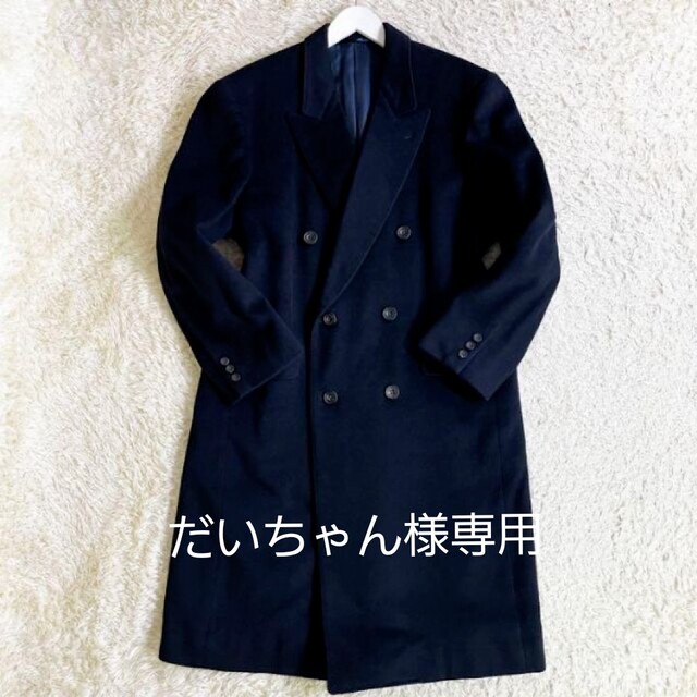 定価80万.BALENCIAGA 最高級カシミア100% チェスターコート ...