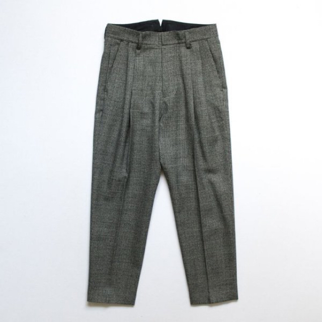 stein 19aw TWO TUCK WIDE TROUSERS