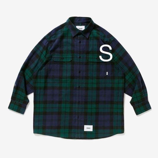 WTAPS 22aw DECK LS COTTON FLANNEL  S