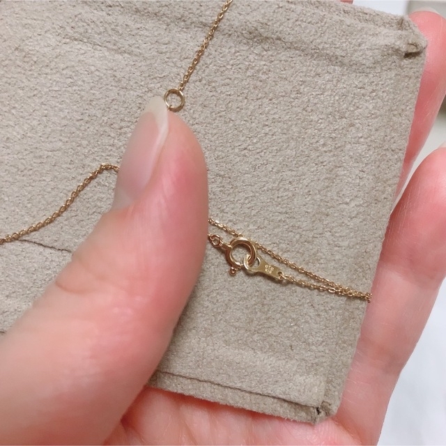 ete - ete エテ パーティクルアシンメトリーネックレス ゴールドの通販