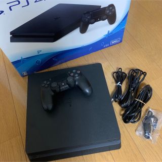 プレイステーション4(PlayStation4)のPS4 ブラック 500GB 本体 付属品セット(家庭用ゲーム機本体)