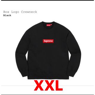 シュプリーム(Supreme)のSupreme  Box Logo Crewneck  Black XXL(スウェット)