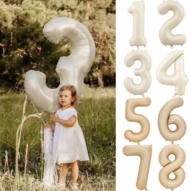 1歳誕生日 バルーン 数字バルーン 数字風船 ハンドメイドのパーティー(ガーランド)の商品写真