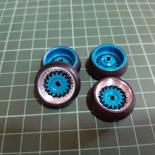 ミニッツ AWD ホイール ① ドリフト タイヤ ラジコン 京商 メッシュ