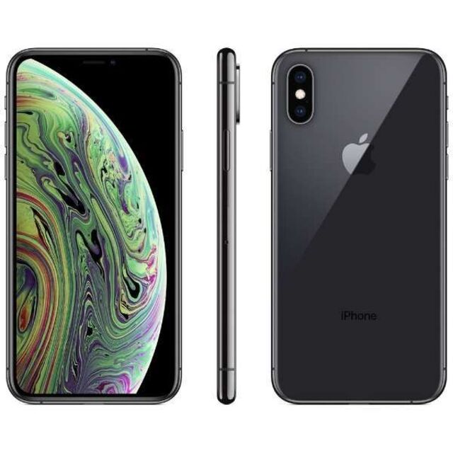 iPhoneiPhoneXs スペースグレイ SIMフリー版 MTE02J/A 256GB