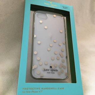 ケイトスペードニューヨーク(kate spade new york)の【新品】kate spade iPhone7ケース(iPhoneケース)