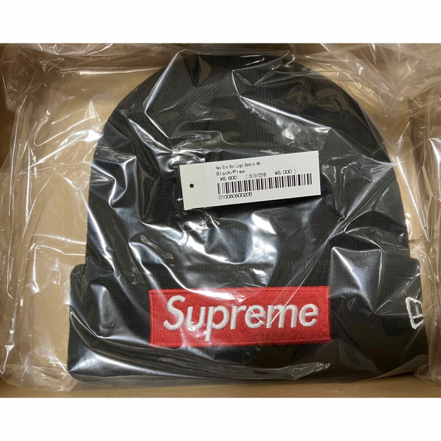 Supreme New Era Box Logo Beanie "Black"メンズ