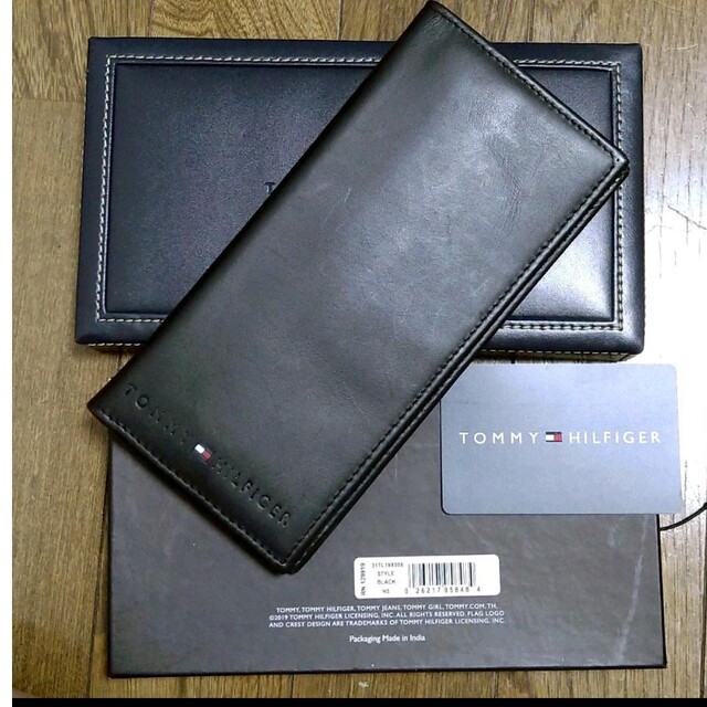 値下げ トミーフィルフィガー 長財布 箱付き - 長財布