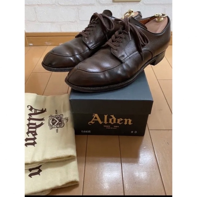 Alden vチップ　54405 アルパインカーフ9Dメンズ