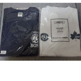 ロゴス(LOGOS)の【ネイビーのみ】BOSS LOGOSコラボTシャツ(Tシャツ/カットソー(半袖/袖なし))