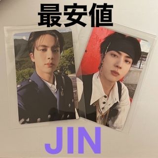 ボウダンショウネンダン(防弾少年団(BTS))のJIN BTS 写真集 ランダムトレカ 2枚 ソクジン(アイドルグッズ)