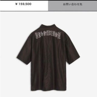 バレンシアガ(Balenciaga)のBALENCIAGA ショートスリーブティルトシャツ(シャツ)