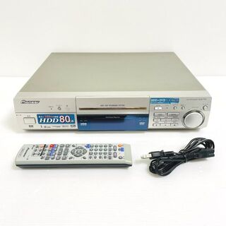 パイオニア(Pioneer)の動作品 リモコン付き Pioneer DVD／HDDレコーダー DVR-77H(DVDレコーダー)