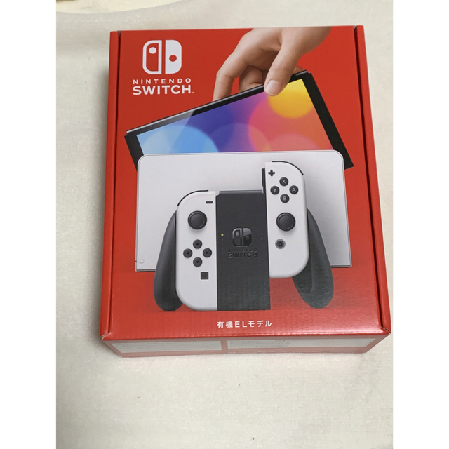 新品未使用 未開封 店舗印あり  Nintendo Switch（有機EL）