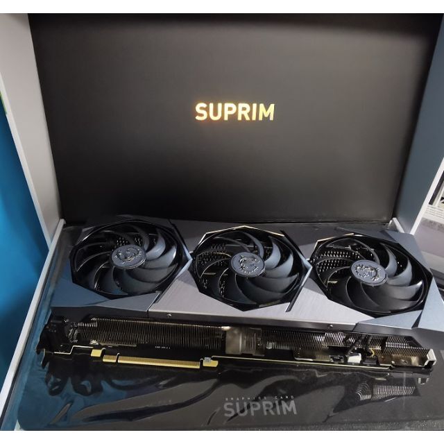 【堀無】MSI GeForce RTX 3090 SUPRIM X 24G　美品