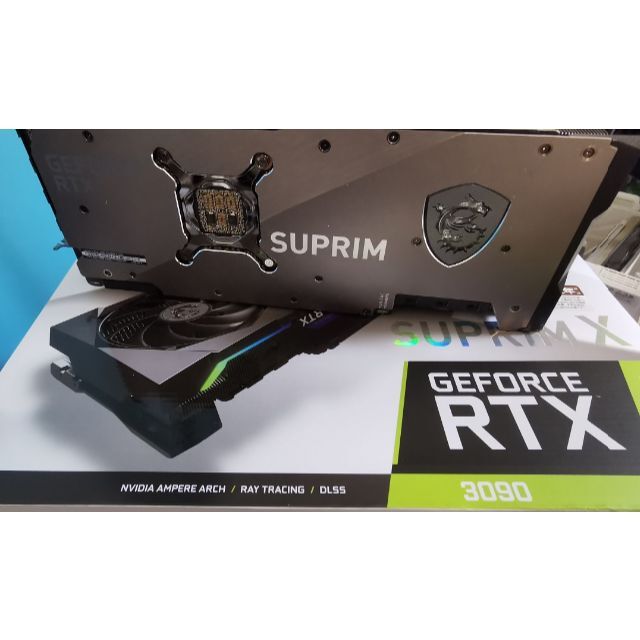 【堀無】MSI GeForce RTX 3090 SUPRIM X 24G　美品