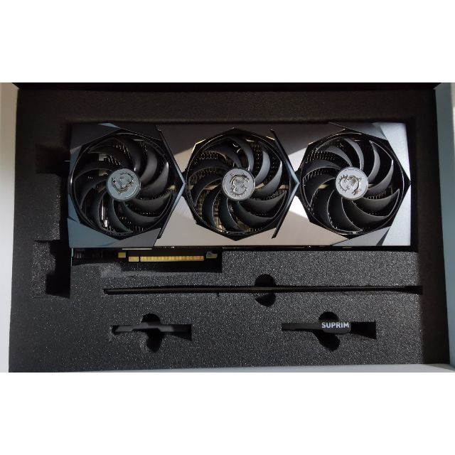 【堀無】MSI GeForce RTX 3090 SUPRIM X 24G　美品