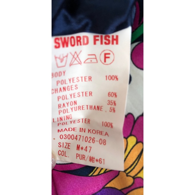 SWORD FISH(ソードフィッシュ)のワンピース レディースのワンピース(ひざ丈ワンピース)の商品写真