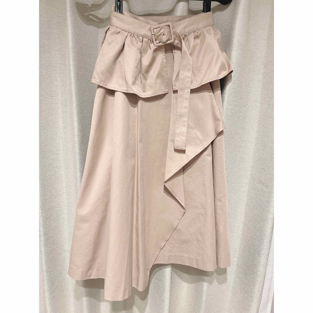 Lily Brown(リリーブラウン)のLilly brown ベルト付きトレンチスカート【最終お値下げ】 レディースのスカート(ロングスカート)の商品写真