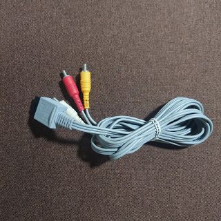 ウィー(Wii)のWii テレビ AV接続ケーブル 任天堂 ニンテンドー純正(家庭用ゲーム機本体)