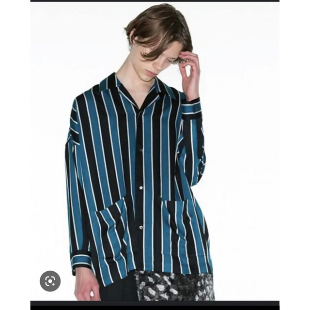 代引き人気 shareef stripe pajama shirts pantsセットアップ