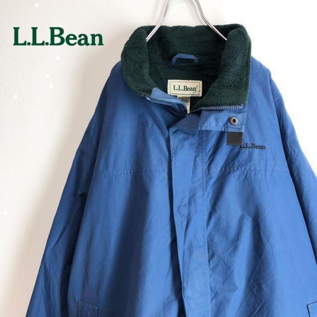 L.L.Bean ネイビーマウンテンパーカー　ポーラテック