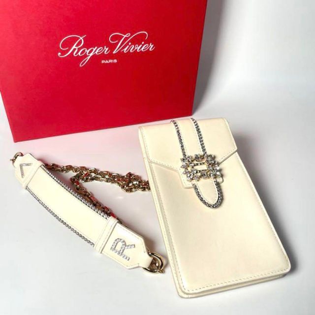 大割引 美品 - VIVIER ROGER ロジェヴィヴィエ チェーンショルダー