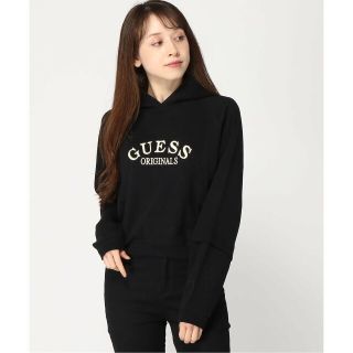 ゲス(GUESS)の【ブラック(JTMU)】GUESS パーカー (W)Vintage Logo Hoodie(パーカー)