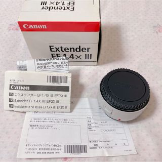 キヤノン(Canon)のCanon  エクステンダー EF1.4X 3(その他)