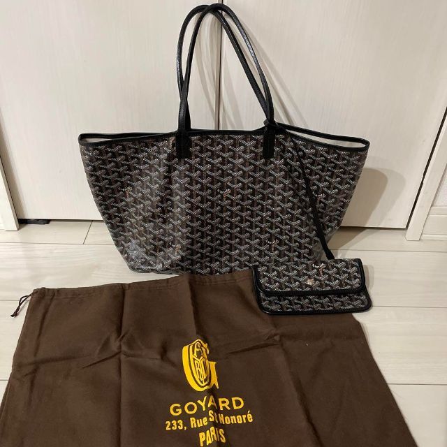 品揃え豊富で GOYARD - GOYARD ゴヤール サンルイPM トートバッグ